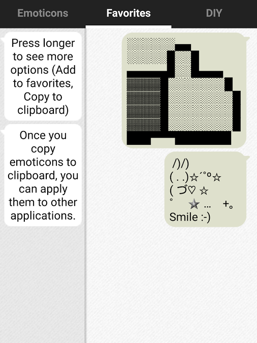 تطبيق Text Emotions لارسال نصوص الرسوم التعبيرية