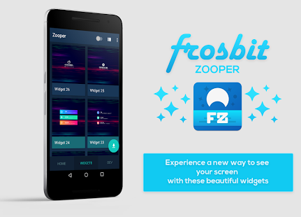 تطبيق Frosbit Zooper لاضافة العديد من الاختصارات و الويدجت للشاشة الرئيسية
