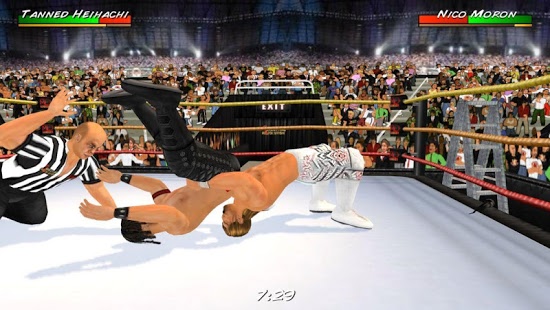 لعبة المصارعة الحرة Wrestling Revolution 3D للاندرويد