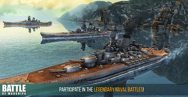 لعبة السفن الحربية Battle of Warships للاندرويد