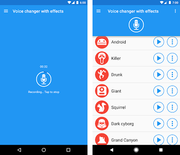 تطبيق Voice changer with effects‏ للاندرويد