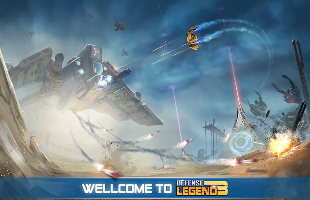 لعبة برج الدفاع Defense Legend 3: Future War‏ للاندرويد