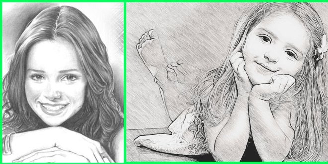 Photo To Pencil Sketch Effects 