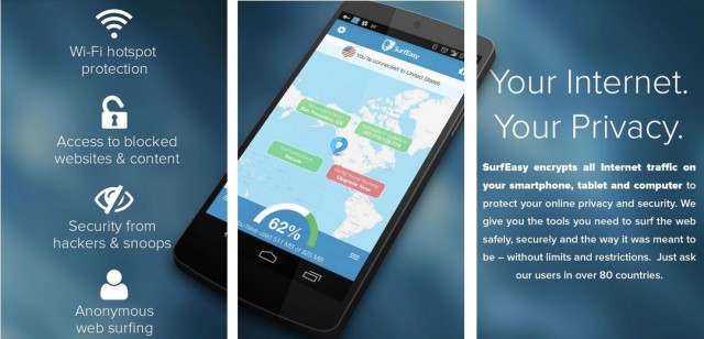 SurfEasy Secure Android VPN