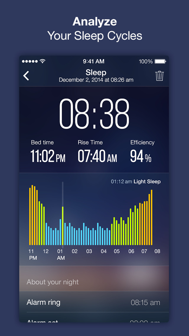 Sleep Time Smart Alarm Clock