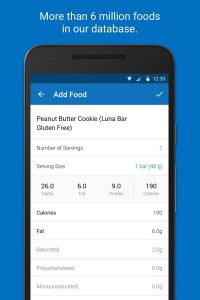 تطبيق Calorie Counter – MyFitnessPal