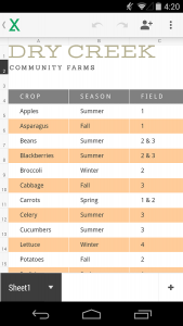 Google Sheets 