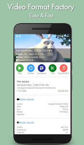 تطبيق Video Format Factory Premium Unlocked لتحويل صيغ الفيديوهات و الموسيقى