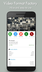 تطبيق Video Format Factory Premium Unlocked لتحويل صيغ الفيديوهات و الموسيقى