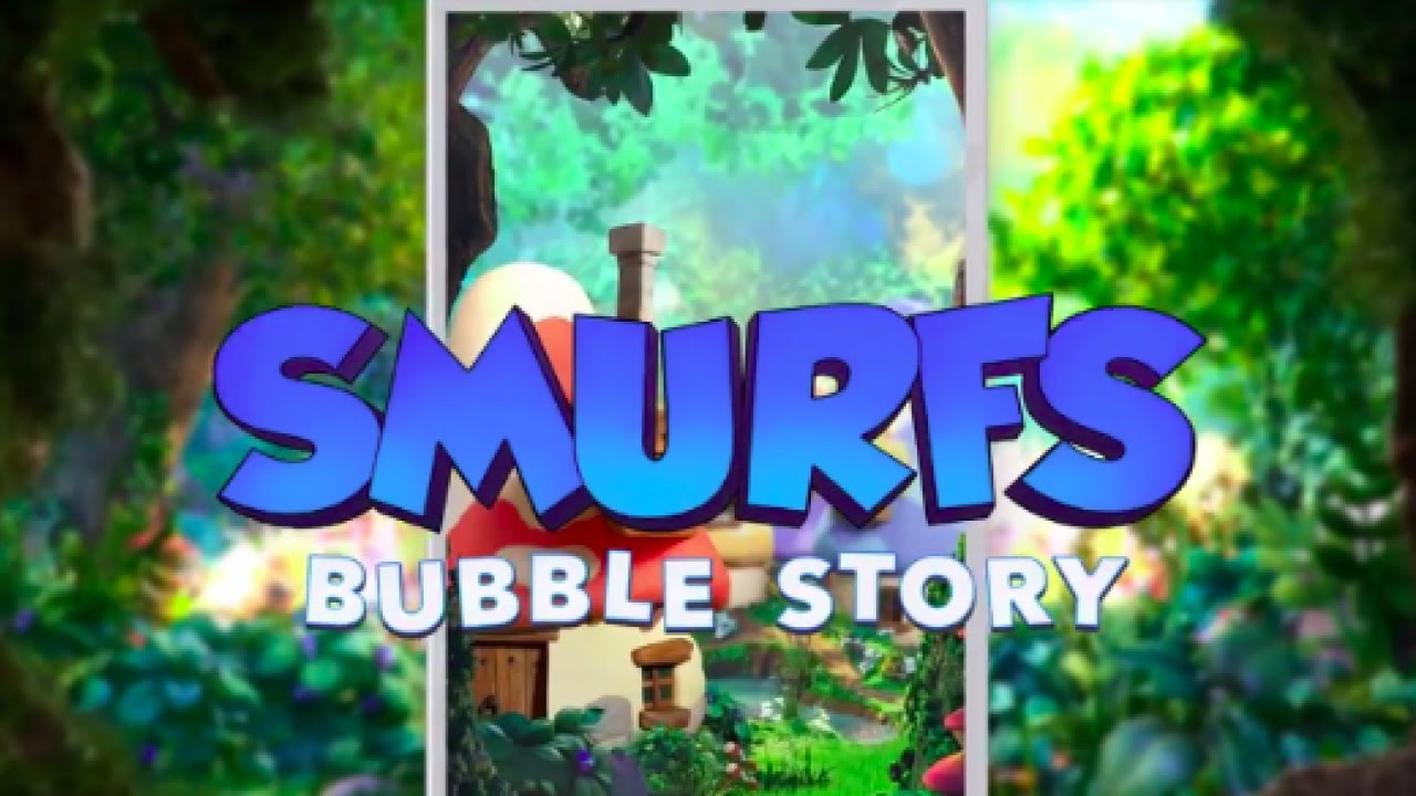 لعبة smurfs bubble story