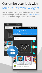 تطبيق C Locker PRO Widget Locker لحماية الهاتف و الحفاظ على الخصوصية