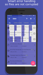 تطبيق IDM+ Plus: Fastest Download Manager افضل تطبيقات لتحميل و اداره الملفات