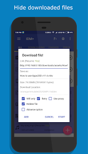 تطبيق IDM+ Plus: Fastest Download Manager افضل تطبيقات لتحميل و اداره الملفات