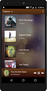 تطبيق PowerAudio Pro Music Player لتشغيل ملفات الموسيقى