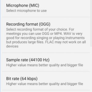 تطبيق Voice & Audio Recorder لتسجيل الصوت بجودة و نقاء عالي