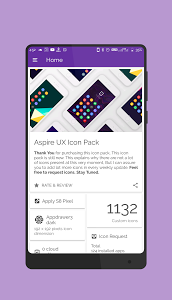تطبيق ASPIRE S8 UX ICONPACK لتغيير شكل تطبيقات و ايقونات الهاتف