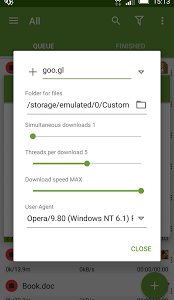 تطبيق Advanced Download Manager لادارة و تحميل الملفات بشكل اسرع