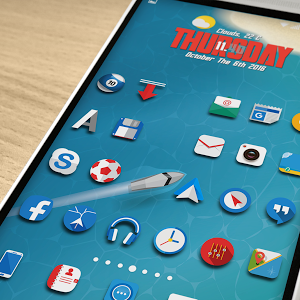 تطبيق Oniron 2 icon pack لتغيير شكل التطبيقات و ايقونات الهاتف