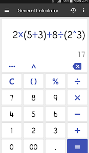 تطبيق ClevCalc – Calculator للقيام بالتحويلات و جميع انواع العمليات الحسابية