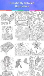 تطبيق Coloring Book 2017 لتحويل الهاتف الى كتاب تلوين