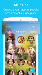 تطبيق Contacts+ لتغيير شكل سجل الاسماء و واجهة اتصال الهاتف