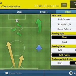 لعبة Football Manager Mobile 2018 الشهيرة للاندرويد بالاصدار الاخير