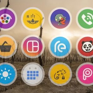 تطبيق Frosty Icon Pack لتغيير شكل ايقونات و تطبيقات الهاتف الى ايقونات اكثر جاذبية