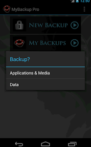 تطبيق My Backup Pro لعمل نسخة احتياطية لهاتفك و استرجاعها