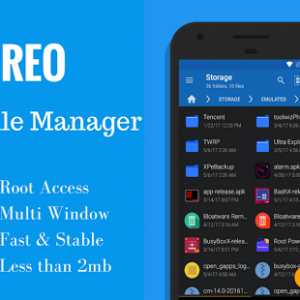 تطبيق Oreo File Manager Pro احد افضل تطبيقات ادارة الهاتف و الملفات