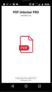 تطبيق PDF Unlocker Pro لضغط و فك ضغط الملفات و ازالة الباسورد عن الملفات المصغوطة