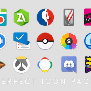 تطبيق Perfect Icon Pack لتغيير شكل تطبيقات و ايقونات الهاتف