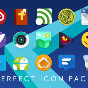 تطبيق Perfect Icon Pack لتغيير شكل تطبيقات و ايقونات الهاتف