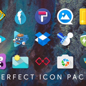 تطبيق Perfect Icon Pack لتغيير شكل تطبيقات و ايقونات الهاتف