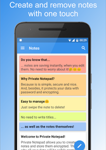 تطبيق Private Notepad – notes لحفظ ملاحظاتك المهمة