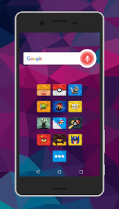 تطبيق Rectron Icon Pack لتغيير شكل الايقونات الى ايقونات كارتونية