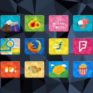 تطبيق Rectron Icon Pack لتغيير شكل الايقونات الى ايقونات كارتونية