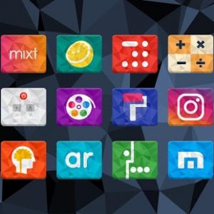 تطبيق Rectron Icon Pack لتغيير شكل الايقونات الى ايقونات كارتونية