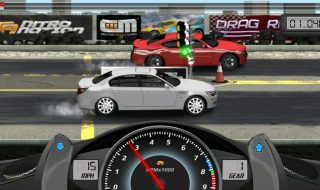 لعبة سباق السيارات Drag Racing لهواتف اندرويد