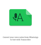 Transcriber for WhatsApp