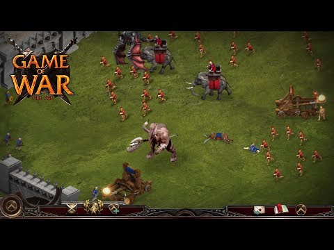 لعبة الحرب GAME OF WAR – FIRE AGE للاندرويد