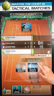 لعبة التنس TOP SPEED Tennis Manager للاندرويد