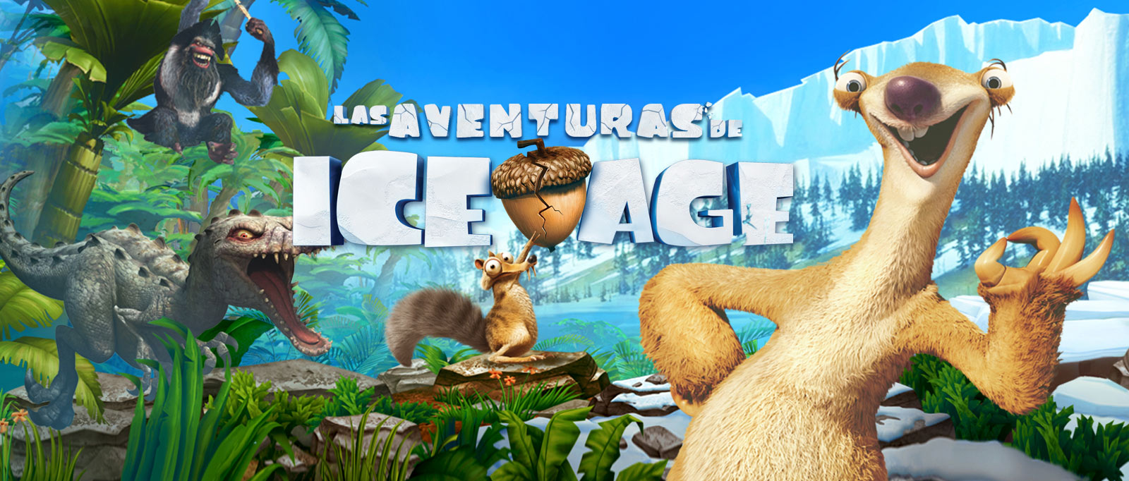 لعبة مغامرات العصر الجليدي ICE AGE للاندرويد