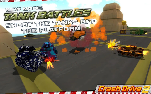  لعبة Crash Drive 2: 3D racing cars‏