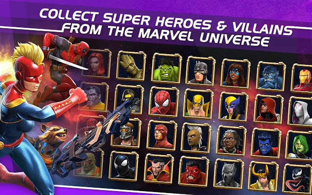 لعبة معركة مارفيل MARVEL Contest of Champions للاندرويد