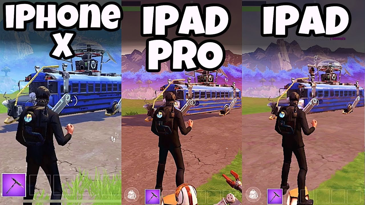 لعبة فورت نايت Fortnite ios للايفون والايباد