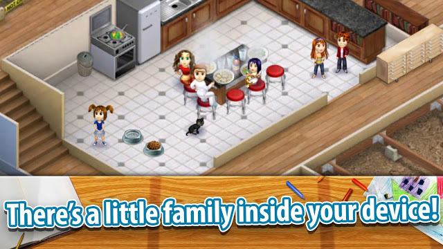 لعبة الاسرة الافتراضية Virtual Families 2 للاندرويد