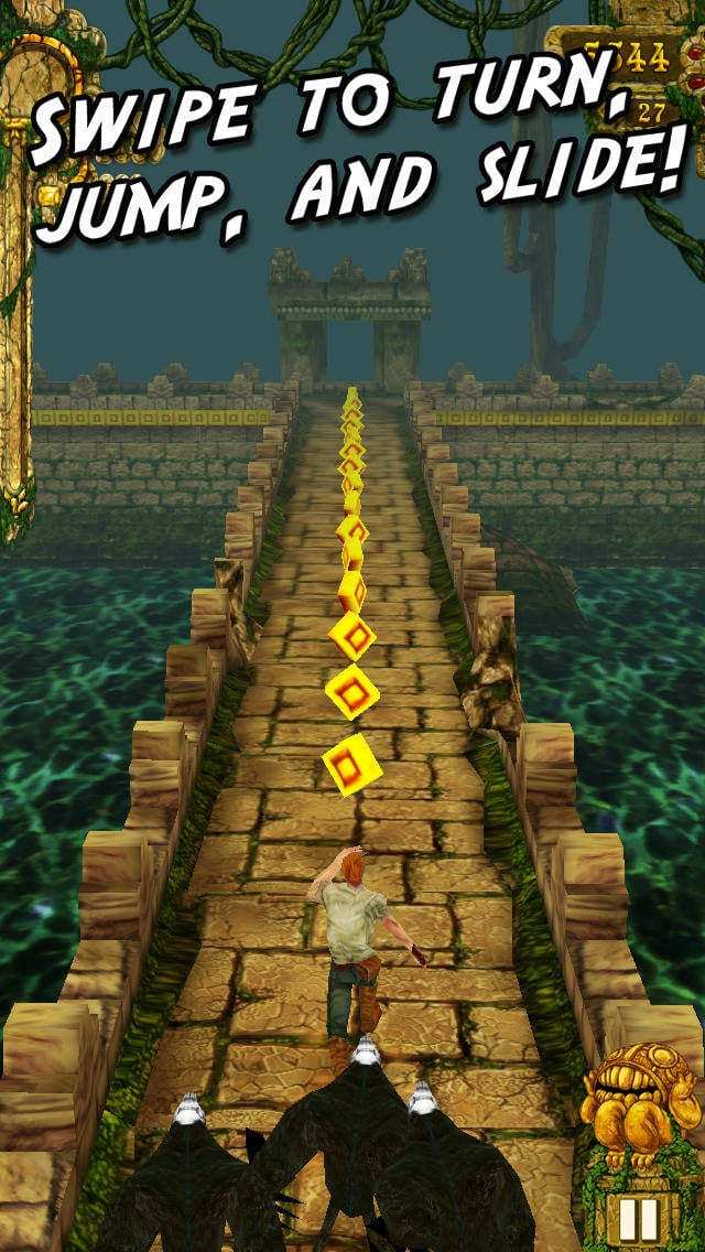 تحميل لعبة الجرى فى المعبد Temple Run للاندرويد كاملة