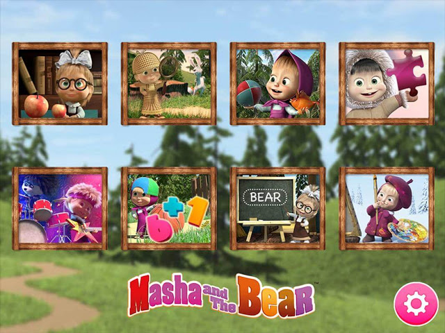 تحميل لعبة ماشا والدب Masha and the Bear. Educational Games للاندرويد كاملة