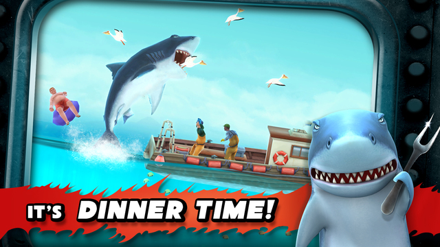 تحميل لعبة القرش Hungry Shark Evolution للاندرويد