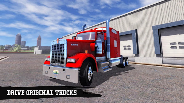 تحميل لعبة قيادة الشاحنات نقل البضائع Truck Simulation 19 للاندرويد